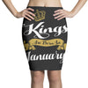 kings are born in january Pencil Skirts