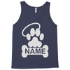 personalized paw halo Tank Top