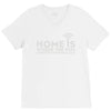 home is where the wifi V-Neck Tee