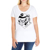 easter island Ladies Curvy T-Shirt