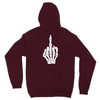 Flipping Someone Off Unisex Hoodie