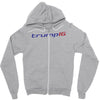 trump 16 president vert Zipper Hoodie