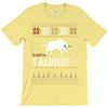santa taurus christmas ugly t shirts T-Shirt