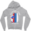 Russia national team youth 2018 fifa world cup Zipper Hoodie