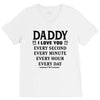 I Love You Daddy V-Neck Tee