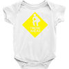 twerk ahead Baby Onesie