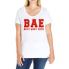 BAE Best Aunt Ever Ladies Curvy T-Shirt