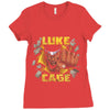 break the wall Ladies Fitted T-Shirt