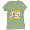 no me provoques porque Ladies Fitted T-Shirt