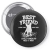 Best Friend Pug Pin-back button