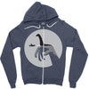 what lies beneath Zipper Hoodie