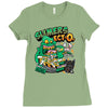 slimer's ect o's Ladies Fitted T-Shirt