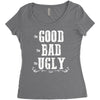 The Bad Ugly Good Women's Triblend Scoop T-shirt