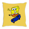 sponge board Throw Pillow