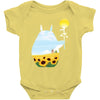 totoro sunflower Baby Bodysuit