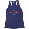 jake paul is praying ! Red Racerback Tank