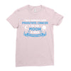 I Love Someone with Prostate Cancer to The Moon and Back to Infinity Ladies Fitted T-Shirt