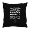 dreaming about pumpkin spice hayrides footbal falling leaves family ti Throw Pillow