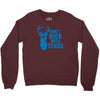 don't buck with texas funny Crewneck Sweatshirt