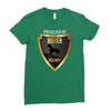 protected by boxer security Ladies Fitted T-Shirt
