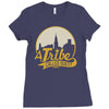 a tribe called quest city skyline atcq Ladies Fitted T-Shirt