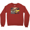dinosaur in newyork Crewneck Sweatshirt