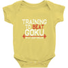 dragon ball z t shirt, train insaiyan t shirt training to beat goku dr Baby Onesie