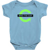 mind the gap kcco keep calm and chive on the chive Baby Onesie