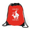 merry xmas Drawstring Bags