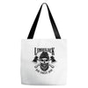 lumberjack skull Tote Bags