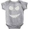 evil scary pumpkin face Baby Onesie