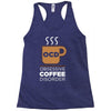 coffee addiction Racerback Tank
