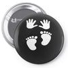 new born baby Pin-back button