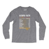 Scorpio Facts Zodiac Long Sleeve Shirts