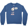 bummer, man Crewneck Sweatshirt