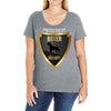 protected by boxer security Ladies Curvy T-Shirt