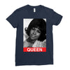 Aretha Franklin Queen Ladies Fitted T-Shirt