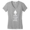 Keep Calm And Hodl Ethereum Women's V-Neck T-Shirt