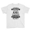 Super Cool Gigi Of A Freaking Awesome Granddaughter Youth Tee