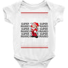 ugly super mario christmas Baby Bodysuit