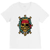 pirate bones skull V-Neck Tee
