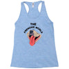 the frenchie world Racerback Tank