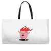marshmallow prend feu Weekender Totes