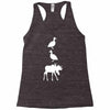 duck duck moose funny Racerback Tank