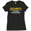 security little sister protection squad Ladies Fitted T-Shirt