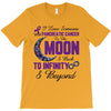 i love someone with pancreatic cancer to the moon &amp; back to infınıty T-Shirt