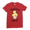 The Orijinal Topknot Tinkerbell, Tinkerbell Ladies Fitted T-Shirt
