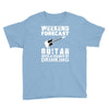 weekend forcast guitar with a chance of drinking Youth Tee