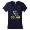 dark side  at loiter Women's V-Neck T-Shirt