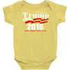 trump for president election 2016 Baby Onesie